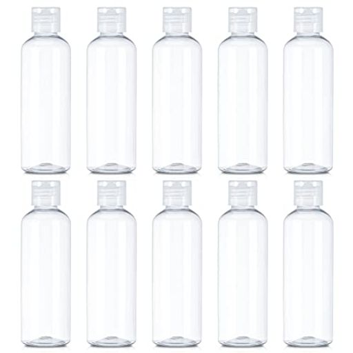 Hitchlikeトラベルボトル小分けボトル漏れ防止10個100ml出張旅行用詰め替え容器TSAシャンプークリーム乳液収納10点セット