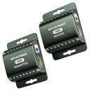 HDMIエクステンダーHDMILANエクステンダーHDMI送受信機セット196FT/60Mロスレス伝送対応CAT5E/6/7フルHD1080Pサポート3DEDIDLAN変換エクステンダーLANケーブルHDMI(2)