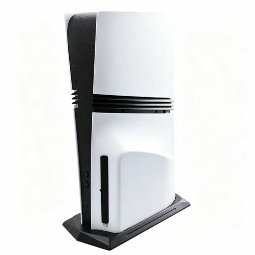 RDFJPS5シリーズ専用スタンドシンプルデザイン省スペース縦置きスタンド安定向上forPS5(blackforPS5PROディスク・エディション)