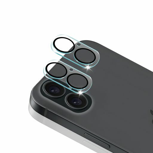 対応iPhone16/iPhone16Plusカメラフィルム【2枚入り日本旭硝子製】対応アイホン16レンズ保護フィルム強..