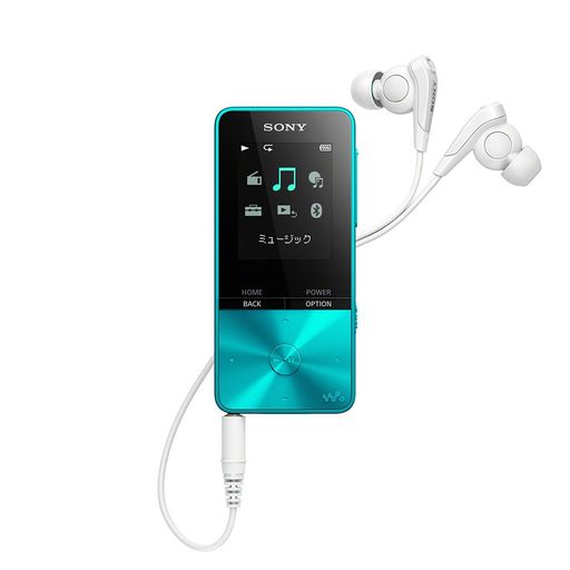 ソニー(SONY)ウォークマンSシリーズ4GBNW-S313:MP3プレーヤーBluetooth対応最大52時間連続再生イヤホン付属2017年モデルブルーNW-S313L