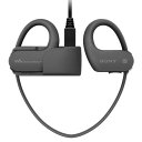 ソニーヘッドホン一体型ウォークマンWシリーズNW-WS623:4GBスポーツ用MP3プレーヤーBLUETOOTH対応防水/海水/防塵/耐寒熱性能搭載外音取込み機能搭載ブラックNW-WS623B(2)