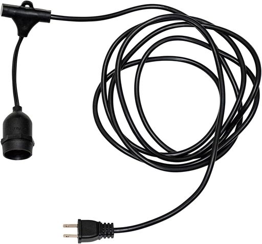 のぼり屋工房(Noboriyakobo)器具44561提灯ソケット1個用LED可1枚コード長さ約2M/ソケット部長さ70mm