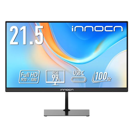 INNOCN INNOCN ˥21.45 եHD 100HZ VAѥͥ ᡼ ֥롼饤㸺 HDMI1.4 DISPLAYPORT1.2 TYPE-C15W SRGB99% AUDIO OUT 22D1F