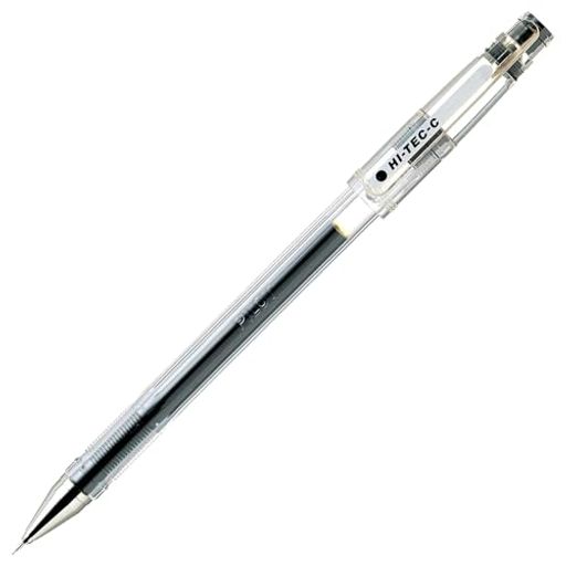 にじまずなめらかに書ける、激細ボールペンです。 【サイズ】最大径Φ 11.6x全長 136mm 【ボール径】0.3mm(激細) 【ボディカラー】ブラック【軸さや】リサイクル樹脂+ラバー 【インキ】水性バイオポリマーインキ 【方式】キャップ式