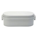 三好製作所GEL-COOLランチボックス保冷剤一体型ドームMオイスターグレー0101-0167