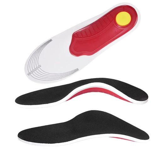 扁平足 【アーチサポートインソール】インソールは高品質のEVAとナイロン素材でできており、クッション性と持続性に優れています。前足とかかとの圧力を分散させてバランスを取り、効果的なアーチサポートを提供して、一般的な足の病気に関連する痛みを予防および緩和します。 【オルソティックハイアーチサポートインソール】ハイアーチサポート、しっかりしたアーチサポートは、長時間立ったり歩いたりすることによって引き起こされる足の痛みを和らげることができます。扁平足、土踏まず、足底筋膜炎に非常に適しています。 【快適で通気性】通気性のあるメッシュのポリエステル層は、より優れた通気性と抗菌効果を提供できます。この生地はまた、足が発する汗や湿気をすべて吸収し、足を涼しく保つのに役立ちます。夏でも足をフレッシュに保つことができます。 【着心地】インソールには頑丈なTPUを採用し足のアーチを支え、硬くて高密度のEVAでインソールを補強します。硬さで着心地の悪さを心配する必要はありません。インソール内部にソフトな高密度EVAを採用しているので、硬さを中和されます。(ご家庭にあるハサミで簡単に切ることができます。