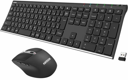 Arteck2.4G無線ワイヤレスキーボード�