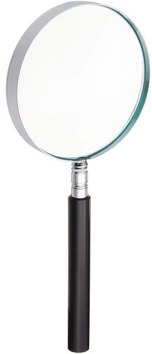 ミザールテック MIZAR-TEC 手持ちルーペ 倍率2倍 レンズ径100mm 高倍率タイプ 日本製 RL-100