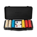 SLOWPLAYGodel14gテキサスホールデム用クレイポーカーチップセット300枚(無印)ドイツ製高耐久ポリカーボネートチップケース付きポーカー愛好者にピッ...
