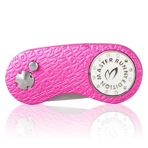 [マスターバニー]継続定番商品グリーンフォーク(マーカー2個セット)/ゴルフ芝/758-4984051090_ピンクFR