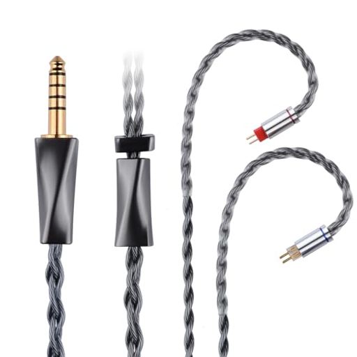 【OCC+銀メッキOFC導体xLitz構造による高音質&amp;自然な音場再現】 本商品は2芯の高純度単結晶銅(OCC)と2芯の銀メッキOFC(無酸素銅)を組み合わせたハイブリッド導体をLitz構造で編み込んだ設計を採用しています。 OCCの歪みが少なく自然な音の特性と、銀メッキOFCの効率的な信号伝送性能が組み合わさることで、信号ロスや音の劣化を最小限に抑え、音源本来のクオリティをしっかりと引き出します。 Litz構造により表皮効果を抑え、低音の厚み、中音の明瞭さ、高音の抜け感をバランス良く再現。 チャンネル間の干渉を抑えることで音の定位がはっきりし、特にオーケストラやライブ音源などの再生時に、各楽器の位置関係が明確に感じられます。 細かい音の表現までしっかり再現できるため、立体感のあるサウンドと臨場感のある音の広がりを実現。 クリアで歪みのない高音質を求めるオーディオファンに最適なリケーブルです。 【耐久性に優れた軽量ケーブル設計で長時間の使用をサポート】 ケーブルの分岐部には、高品質で耐久性抜群の亜鉛合金素材を採用しています。
