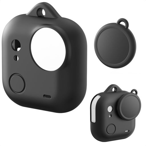 🔰 【機体とレンズを全方位で保護】高品質なシリコン素材がボディとレンズを全面包み込み、落下時の衝撃を和らげます。日常的な擦り傷、指紋、ホコリ、油汚れからあなたのGo Ultraを守り、常に美しい状態を保ちます。 🎯【Go Ultraに完全フィット &amp; 機能性を維持】 実機データに基づいた精密設計。サイドの快拆マウント(クイックリリースマウント)や全てのボタン操作、背面の大型タッチスクリーンも問題なく使用可能。専用の開口部で機能性を一切損ないません。 🎙️ 【妨げない快適な使用感】マイクとスピーカーの位置には精密な開口部を確保。録音品質や音声の聞こえ方に影響を与えず、クリアなオーディオを実現します。インジケーターや各種センサーも見逃しません。 ✨【 肌触り抜群の高品質シリコン素材】 表面は特殊なオイルコーティング加工(表面噴油処理)を施し、しっとりとした滑らかな肌触り。高い弾力性と柔軟性で装着が簡単なのはもちろん、手に優しい使い心地を提供します。 ⛓️ 【簡単取り付け &amp; ストラップホール付き】ゴムの弾力を利用してサッと被せるだけの簡単装着。面倒な作業は一切ありません。