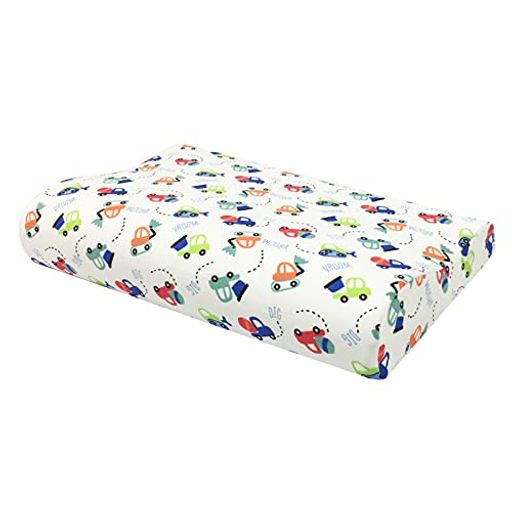 子供用枕低反発子どもまくら収納ケース付きメモリーフォーム素材ホルムアルデヒトなし3~12歳適用車