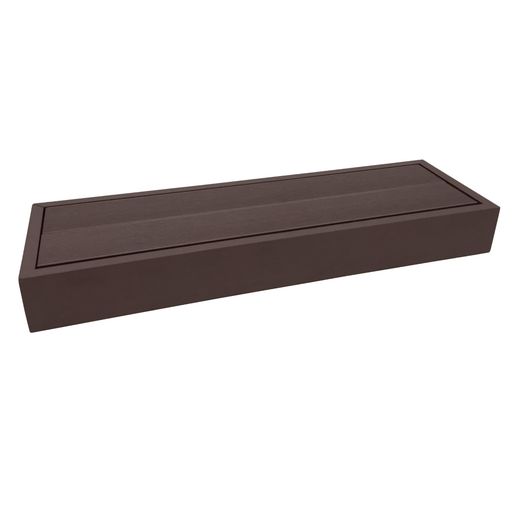 屋外用装飾 商品サイズ(約):幅90x奥行28x高さ10.5cm カラー展開:ブラウン、ダークブラウン 組み合わせ自由で好みの形にできます。 ※本ページはステップのみの販売ページです。予めご注意ください。 耐久性の高い人工木の使用で天然木のように雨風にさらされることによる腐敗の心配が不要です。