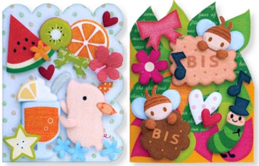 フクサンデコクラフトシーズンカードキットフルーティーサマー&虫たちの音楽会AFD-1229