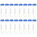 LIOOBO 遠沈管 50ML プラスチック 遠心分離管 遠心チューブ 実験室 実験器具(25本)