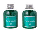 北見ハッカ通商 入浴剤SEL DE MENTHE(セル・デ・メンタ)徳用ボトル450G X 2瓶