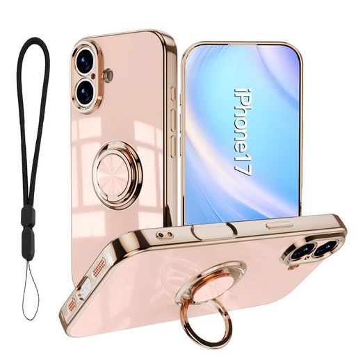 Rakuten - 【KSK】iPhone17 用 ケース リング付き スマホケース 米軍MIL規格 耐衝撃 スマホケース 軽量 薄い 擦り傷防止 落下防止 車載ホルダー 360°回転 ケース カメラ保護アイフォン17 アイホン17 あい…