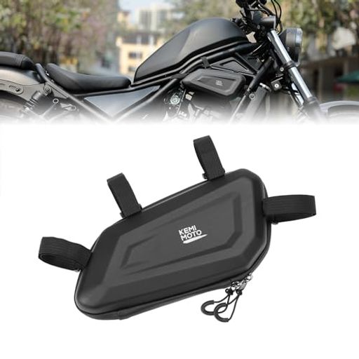 Saddle Bag - KEMIMOTOバイクサイドバッグ右側バッグツールバッグ2.5L変形しにくい仕分け収納スペースあり撥水対応小物収納取付簡単自転車サドルバックツーリングフレームバッグレブル250レブル1100cl250…