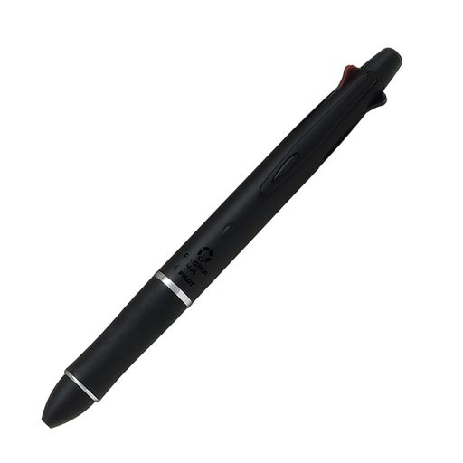 油性ボールペン0.5mm極細 + シャープ0.5mm 【ボール径】0.5mm(極細)黒・赤・青・緑 【材質】さや:樹脂 塗装 グリップ:シリコーンラバー 【方式】スライドレバー式 【インキ】アクロインキ
