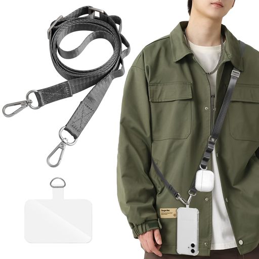 Mavandaスマホストラップスマホショルダーストラップスマホ首掛けストラップストラップ肩紐スマホストラップ首掛けスマホストラップ携帯ショルダースマホショルダー約85cm~約150cm長さ調…