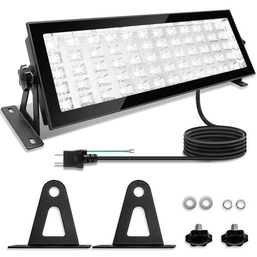 120W LED投光器 アウトドア1200W白熱ライト相当 超高輝度6000K 昼光色 IP66防水 LEDアウトドア投光器 L..