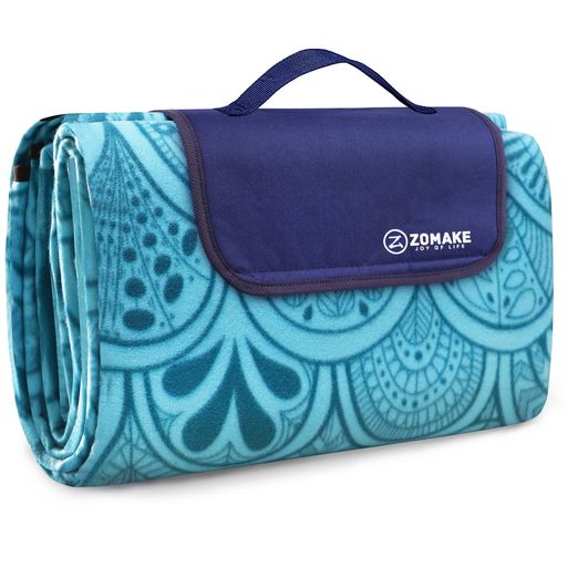 ZOMAKEレジャーシート200x200cm大判厚手軽量防水キャンプマット折り畳みコンパクトピクニック運動会花火大会花見ピーチ