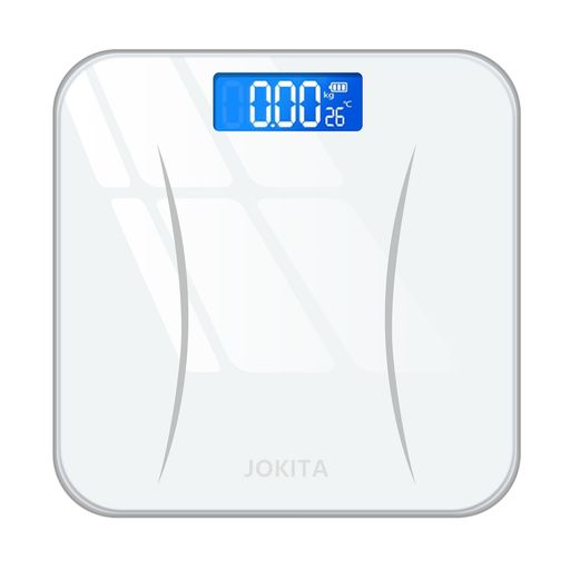 【パッケージ内容】体重計本体*1 + 日本語取扱説明書*1 + 単4形乾電池*2が含まれています。この製品は2本の単4形乾電池で動作しますので、注意が必要です。製品の背面にある黒いボタンは重量単位を設定するためのものであり、KGやlb、lb stで表示され、LCD画面の背面の黒いボタンで調整できます。 【高精度】4つの高精度センサーを搭載しており、革新的な技術を使用して体重を正確に測定します。0.05kg/0.1lbの増分で高精度を保証しています。ただし、硬い表面で使用する必要があります。 【2本の単4形電池で使用/使いやすい】体重計に乗ると自動的に電源が入りますが、使用しない場合は15秒後に自動的に電源が切れるようになっています。エネルギーを節約するためです。 【滑り止めデザイン-単位切り替え】本体は強化ガラス製で、最大180kgまで耐えることができます。厚さは30mmで、狭いスペースに収納することができます。本体の重さは約1kgで、持ち運びが便利です。四隅にゴムバンドが付いておりズレにくいのもポイントで、床を傷つける心配はありません。