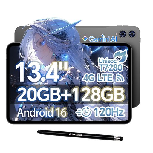 エンターテインメント 【13.3 インチ搭載+120Hz 更新レートにより、視野が一層広がります】13.3 インチのディスプレイは表示範囲が広がり、動画視聴時の黒枠の面積を減少させます。同時に、当該タブレットは 120Hz の画面更新レートを搭載しており、スクロール操作や画面遷移時に一層滑らかな連続性を実現します。タッチ応答も格段に高速で、タブレット使用時にスピーディーな操作体験を確保します。 【最新 Android 16 OS 搭載】全新の UI アイコン、グラフィック、トランジションにより、操作が更に直感的でスムーズに;セキュリティ機能を強化し、個人情報とネットワーク安全を全方位で守るだけでなく、デバイス紛失時のリスクも防ぎ、情報漏洩を回避。さらに、リアルタイムメッセージ通知、マルチタスク処理、スマート操作などの日常実用機能を全面アップグレードし、あなたの生活をより便利に 【TDDI タッチスクリーン+1920x1200 の高解像度】当該タブレットは TDDI タッチスクリーンを搭載しており、タッチ層数が削減されることでパネルの透光率が向上し、画面表示が一層明るく、応答速度も高速化されています。