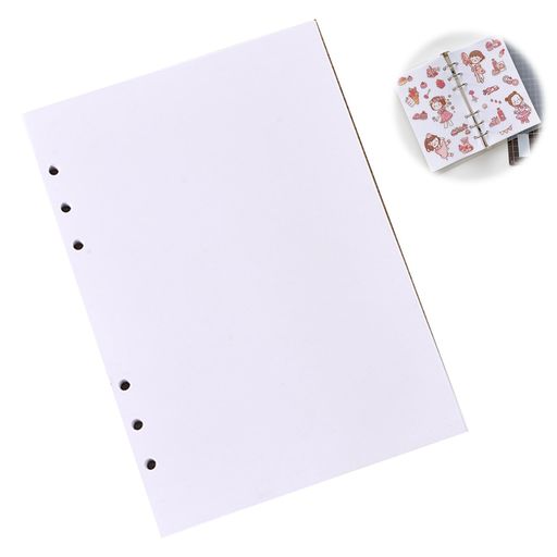 ハート【商品仕様】 A5 サイズ(14.8cmx21cm)で、事前に 6 穴のパンチ加工が施されており、A5-6 穴リングバインダーに直接対応可能;1 パックに 40 枚が含まれ、手帳 DIY やテープ分納などのシーンで使用するニーズに応えられます。(両面剥離紙の表面は比較的滑らかで通常のシールには適していますが、立体シールは表面が滑らかすぎるため脱落しやすい場合があります。購入前にご注意ください。) ハート【高品質な素材】この両面剥離紙は高品質な紙を使用し、厚手で破れにくく、重めの装飾シールを貼ったり書き込みをしたりしても、インクが裏に滲みにくく変形しません;繰り返し貼ったり剥がしたりでき、手帳のレイアウト調整やテープの試し貼りなどの高頻度操作に適しています。 ハート【製品の特徴】両面リリース加工を採用し、表裏両面に滑らかなリリースコーティングが施されているため、テープやシールを貼った後も簡単に剥がせ、糊残りが生じません;両面使用可能なデザインで紙の利用率が大幅に向上し、コストパフォーマンスが高いです。