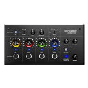 ローランドRolandBRIDGECAST/ゲーミングDACアンプ/オーディオインターフェース/配信/ゲーミングミキサー/オーディオミキサー/Mac/Windows/ブリッジキャスト/黒/Black