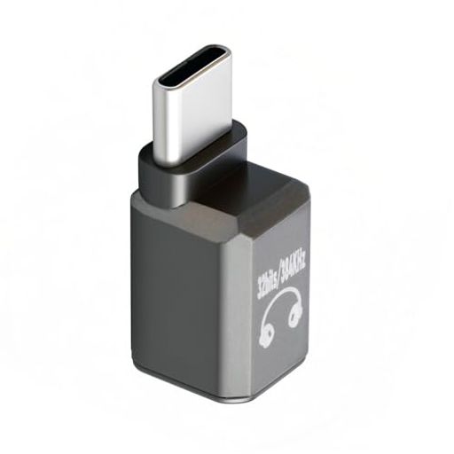 NFHK USB C - 3.5mm ヘッドフォンジャックアダプターは、DAC チップで 32 ビット 3...