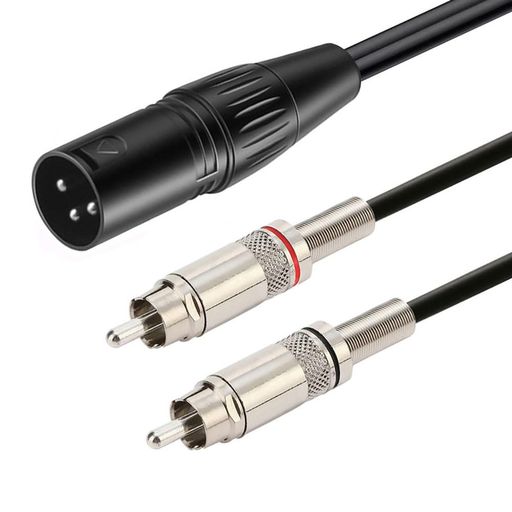 xlr rca ケーブル : 6N(99.9995%)無酸素銅のみ採用します。単結晶、結晶が均一、不純物が入り込まない。電流ノイズの影響を低減し、導電性非常に優れて、音の幅が広がり音質も上がります。クリアで温かみのある中音域,鮮やかな重低音を持ちます。自然に近づいた音が出る、高品質なサウンドを実現できる xlr to rca ケーブル キャノン rca 変換 : キャノン 3 ピン コネクタは純銅を採用します。錆びにくい、経年変化に強い。3pin xlr プラグは最良な信号伝送を実現し、長続きする耐久性に優れた導電率を提供します。高域の滑らかさや中低域の厚みを感じられます 。きれい、エレガント、華やいに見えます。優れた耐食性と良い耐摩耗性、電気抵抗が低いです。極端な温度でも安定性と耐久性を持ちます。10000回以上の挿入および引抜試験に合格した キャノン rca ケーブル xlr rca 変換 アダプター : 強靭にして軽量を持つ、高出力でより深い低域を再生し、無数の音を正確に再現します。軽量、高剛性、高減衰特性を持ちます。低音域と中音域に独特な音響特性を備えます。