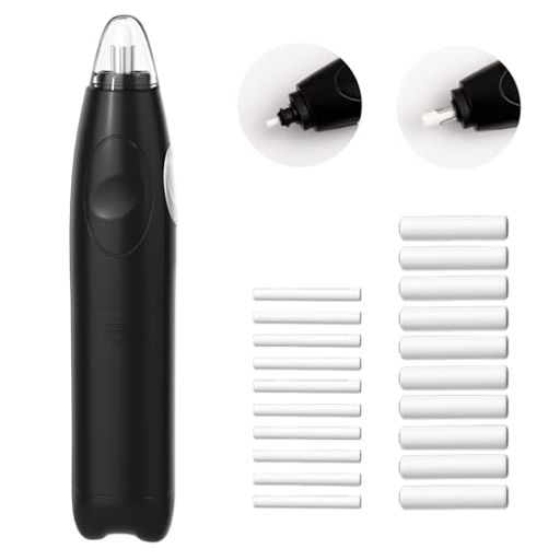 ZMOL電動消しゴム電動字消器パワフル静音筆形取り換え用電池式微細振動で紙も傷まな学生用文房具オフィ..