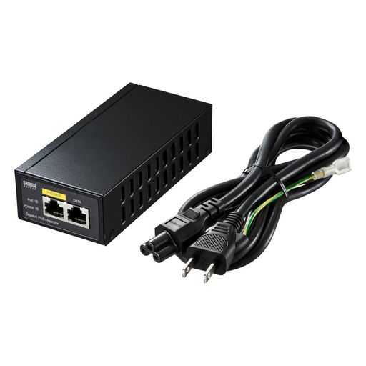 サンワサプライPOEインジェクターIEEE802.3AF/ATギガビット対応AUTO-MDIX機能搭載LAN-GIHINJ2 サンワサプライPOEインジェクターIEEE802.3AF/ATギガビット対応AUTO-MDIX機能搭載LAN-GIHINJ2