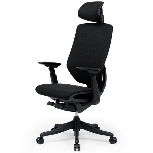 FLEXISPOTオフィスチェアデスクチェアBS12多機能調節ロッキング機能3段階固定奥行調整ヘッドレスト付き..