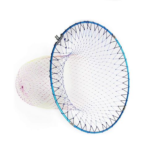 Net - SANLIKEタモ網ランディングネットラバーネットアルミフレーム釣りネット折りたたみ玉枠大型たも網釣り成功率アップ玉網(サイズ:40cm/45cm/50cm/55cm)(SK-06-50CM)
