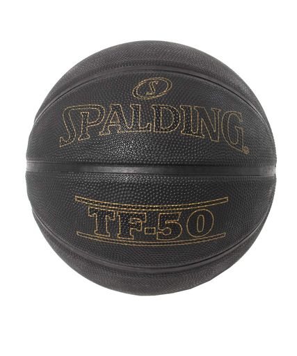 SPALDING(スポルディング)バスケットボールTF-506号球ブラックxゴールドラバー84-022J