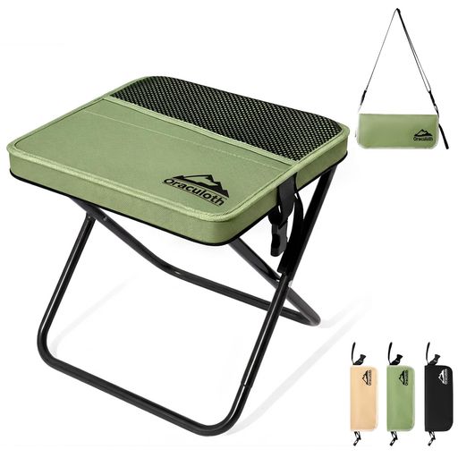 Chairs - Oraculoth折りたたみ椅子アウトドアチェア【1秒折り畳み・2in1イスバッグ】耐荷重200kg折り畳み椅子コンパクト持ち運びショルダー付きお釣りバーベキュー登山野外ハイキング登山屋外用/屋…
