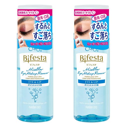 ビフェスタ【まとめ買い】うる落ち水クレンジングアイメイクアップリムーバー145ML×2セット