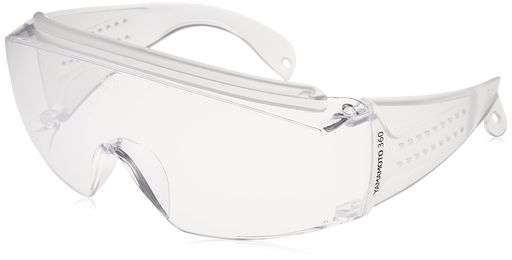 山本光学YAMAMOTONO.360メガネの上からかけられるオーバーグラスタイプ保護めがね上部クッションバー付きワイドテンプルクリアPET-AF(両面ハードコー...