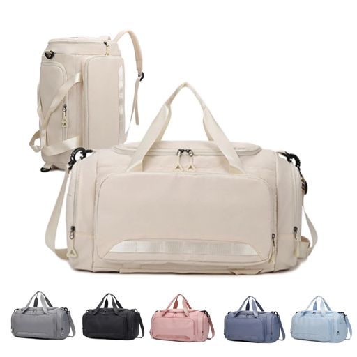 ✅【40L大容量】 お出かけの必需品や衣類、A4書類や15.6インチPCなど収納可、2~3泊の荷物をラクラク収納できる40L大容量。飛行機の機内持ち込み可能サイズです。シンプルで主張しすぎないデザインは、どんな年齢や服装の方にもピッタリ! ✅【5WAY仕様】 「斜め掛け」「ショルダー」「手提げ」「リュック」「キャリーオン」の5WAY仕様。旅行、ジム、修学旅行、出張、ゴルフ、入院・通院、マザーズバッグなど、さまざまなシーンに対応。機内持ち込みサイズ対応で、移動の多い方にもおすすめです。 ✅【リュックにもなる】 内蔵のリュック用ストラップを取り出せば、ボストンバッグがそのままリュックに早変わり。出張や旅行中に両手が空くので、スマホや航空券、その他の持ち物を手に持ったままスムーズに対応できます。 ショルダーベルトも付属しているので荷物が多くても安心。
