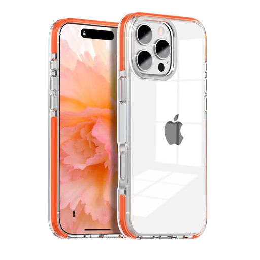 MuZiFiPhone16ProMax用ケースクリア米軍規格耐衝撃おしゃれ耐久性カバーアイフォン16ProMaxスマホケースクリアで透明なハード背面パネル傷付き防止薄型軽量人気シンプルケース(iPhone16