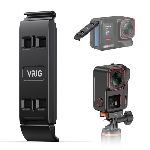 VRIG Insta360 Ace Pro2用 バッテリーカバー クイックリリースマウント 縦方向 撮...