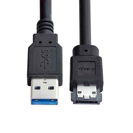 CHENYANGCYUSB3.0-eSATAアダプターUSB-HDD/SSD/ODDコンバーターeSATA-USBケーブル