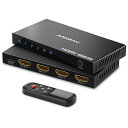 HDMI 切替器 4K 60HZ AVIDGRAM HDMI 2.0 セレ