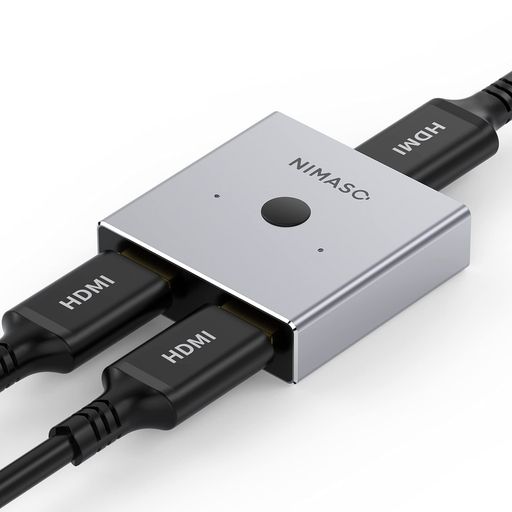 NIMASO HDMI 分配器 HDMI 切替器/セレク