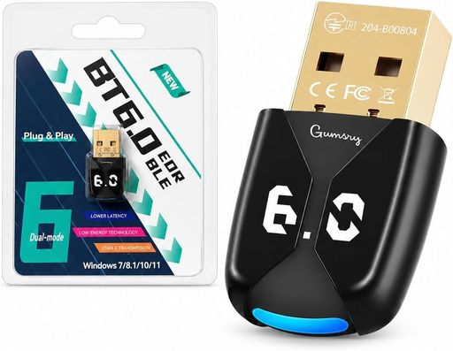 【Bluetooth 6.0 テクノロジー搭載】最新の Bluetooth 6.0 技術を採用し、デュアルモード(BR/EDR+BLE)に対応。Bluetooth 5.4/5.3/5.0 など旧バージョン機器とも完全互換性を持ち、幅広いデバイスに対応可能です。低遅延と優れた耐干渉性を実現し、省電力設計により長時間使用にも適しており、ラグのない快適なワイヤレス体験を提供します。 【高音質オーディオ伝送】AAC/SBC 高品質オーディオコーデックに対応し、48kHz 高サンプリングレートに対応することで、高音質解像度を実現。オーディオ遅延を低く抑え、ゲームプレイ時の音ズレや動画視聴時の音画不一致を解消。ワイヤレスでも高品質な音楽鑑賞やシームレスなボイスチャットを楽しめます。 【長距離安定通信】強化された無線技術により、オープンスペースで最大 30m の長距離通信を実現。物理的障害物や電波干渉の影響を低減し、接続の途切れや信号低下を抑制。PC 周辺はもちろん、部屋全体でのワイヤレス使用も安定して支持します。