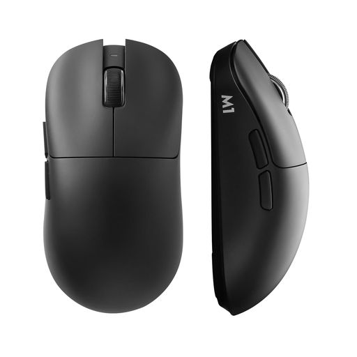 YUNZII M1 ワイヤレスゲーミングマウス 3モード(2.4GHz/Bluetooth/有線) ゲーミングマウス PAW3311センサー搭載 10000DPI 充電式ワイヤレスマウス 5つプログラマブルボタン付き Win &
